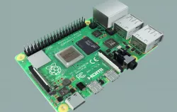 raspberry pi 4 3D model