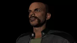 Regis  gang of black dogs Low-poly  3D model