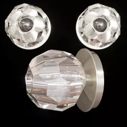 RH BOULE DE CRISTAL PETITE SINGLE SCONCE Nickel   3D model