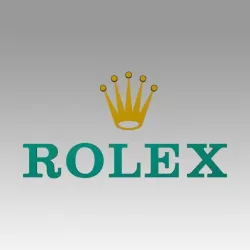 Rolex logo 3D model