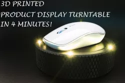 Rotating Turntable Arduino nano 3D model