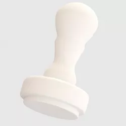 Round Rubber Stamp Low-poly  3D model