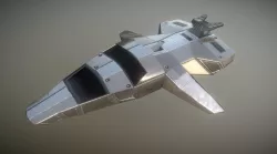 Sailfish Spaceship 3D model