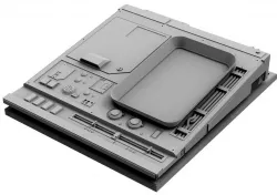 Sci-Fi Computer Decor Element Engineering Science Lab  3D model