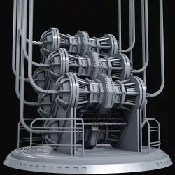 SCI-FI Power Generator 3D model