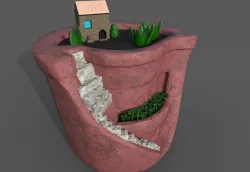 Sculpted Pot 3D model