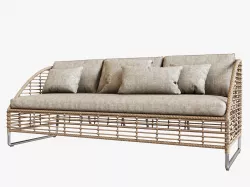 Season Sun Lounge Sofa  3D model