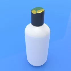 Shampoo Bottle 3D model