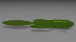  Silicone Fishing Lure Mold 3D model