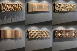 Six Acoustic Wall Panels for Recording Studio Treatment 3D Model Collection