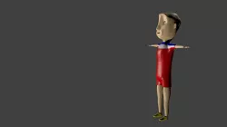 Soccer Player 3D model