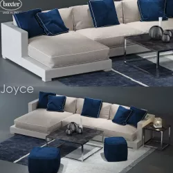 Sofa Baxter Joyce 2 3D model