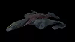 Spaceship Butterfly Low-poly  3D model