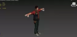 Spiner Low-poly  3D model