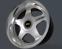 SSR Koenig rim Low-poly  3D model