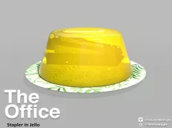Stapler in Jello 3D model