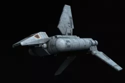 Star Wars Sentinel-class landing craft 3D model