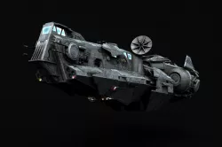 Star Wars Thranta class corvette 3D model