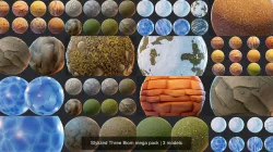 Stylized Three Biom mega pack Texture