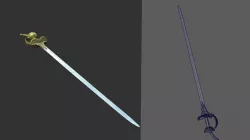 sword 3D model
