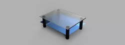 Table Set of 10 3D model