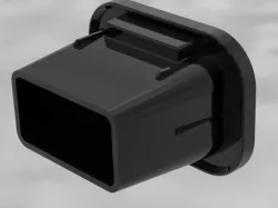 Thule Square Load Bar End Cap Plug - LOW PROFILE