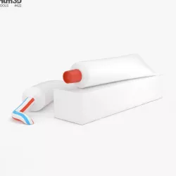 Toothpaste 3D model