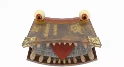 Toothy Book Low-poly  3D model