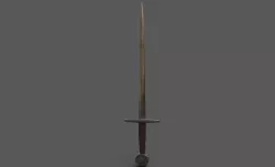 Towton Longsword Low-poly  3D model
