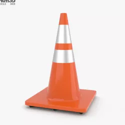 Traffic Cone 3D model