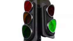 Traffic Light Cartoon and Normal Use 3D model