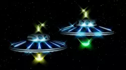 UFO unidentified flying object 3D model