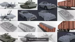 Vehicles collection 
