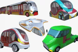 Vehicles II 3D Model Collection