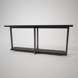 Wandtafel Oakura table console  3D model