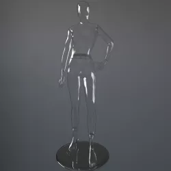 Woman mannequin 3D model