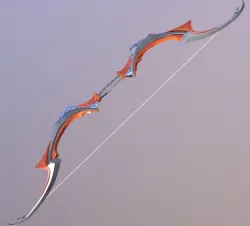 Wood-Iron Bow 3D model
