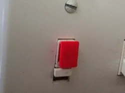 X-10 wall switch replacement button