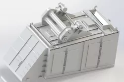 ZF-320-6 VIBRATING SCREEN FOR ASPHALT PLANT 3D model