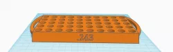 243 Reloading tray with handles 3D model