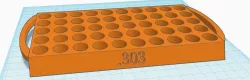 303 Reloading Tray with handles 3D model