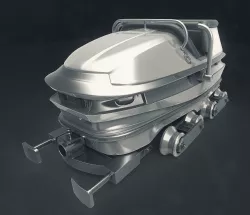 3D ROLLER COASTER CART 3D model