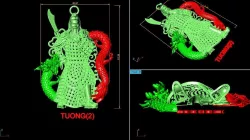 3d statue template 3D model