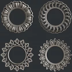 3d STL models for CNC router set frames R32 R33 R34 R35 3D model