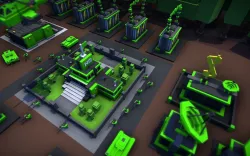 8-bit Troops Low-poly  3D model