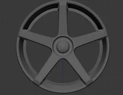 ABS 355 Rim high poly 3D model