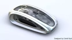 Affekta Futurex Sci-Fi  BEST DESIGN Future Concept Cyberpunk Car 3D model
