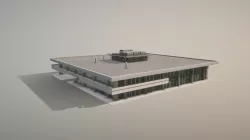 Airport Terminal UUEE TerminalB Arrival1 Low-poly  3D model