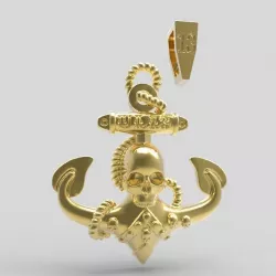 anchor- skull 13 3D model