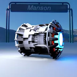 Arc Engine 3D model